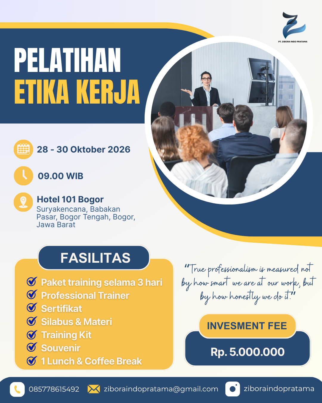 Pelatihan Etika Kerja